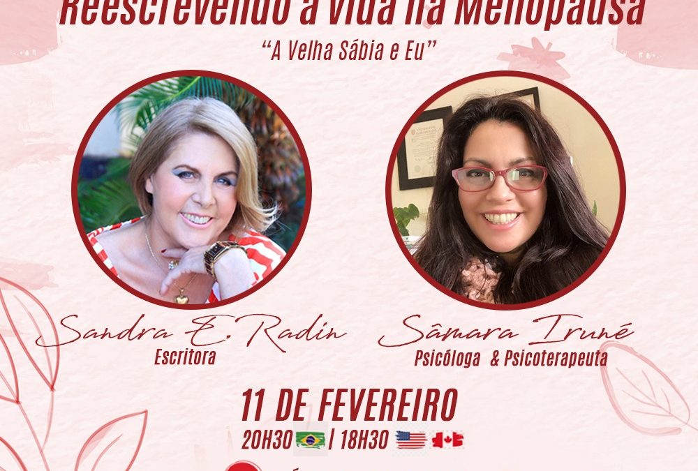 LIVE – Diário da Menopausa | Reescrevendo a Vida na Menopausa