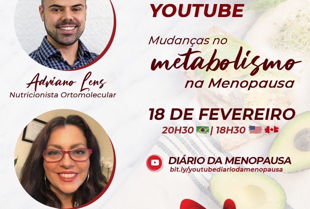 LIVE – Diário da Menopausa | Mudanças no Metabolismo na Menopausa