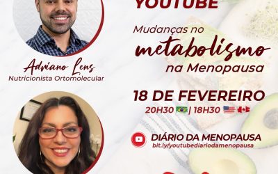 LIVE – Diário da Menopausa | Mudanças no Metabolismo na Menopausa