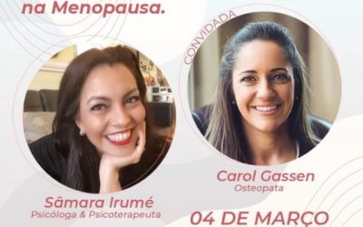 LIVE – Diário da Menopausa | Conheça Seu Corpo, Potencialize Sua Saúde na Menopausa